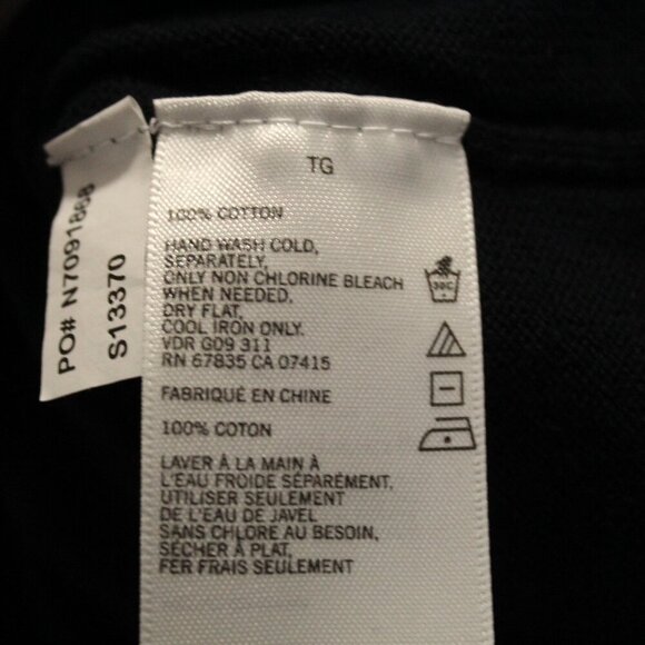 Nautica Men's Dark Blue Cotton Sweater Size XL - Picture 5 of 5